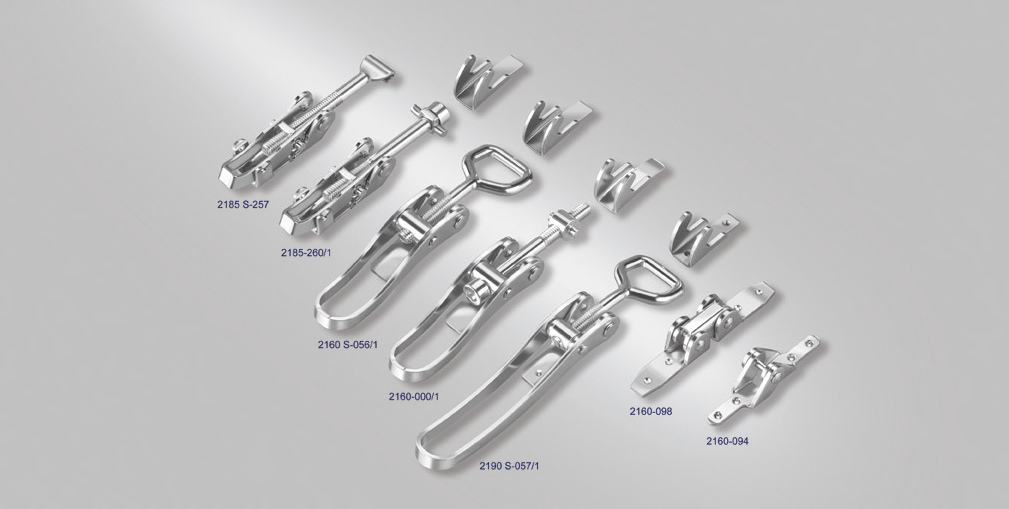 Tension ring locks such as clasps and locks