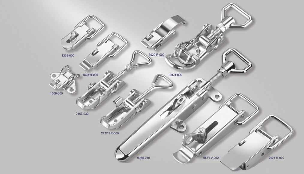 Latches can be secured